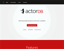 Tablet Screenshot of actordb.com